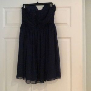 J. Crew Factory Dresses - JCrew Navy Strapless Dress J. Crew Factory Dresses - JCrew Navy Strapless Dress